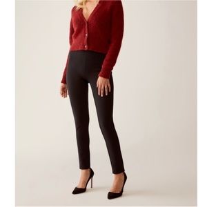 Talula Black Tailored Ponte Leggings Aritzia